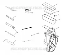 KIT DE HERRAMIENTA  500 EFI 0952774, EFI SKS 0952574,   EFI SKS PT 0952974, and EUROP (4929052905C009)