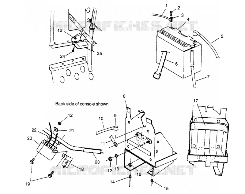 CAJA DE BATERIA TRAIL 0962761, TRAIL TOURING 0962262,  and EUROPEAN TRAIL TOURI (4931763176B014)