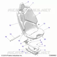 ASIENTO ASM.,FRONT