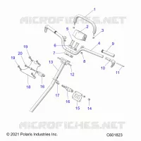 STEERING, HANDLEBAR, MIEMBRO DE GOBIERNO