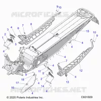 CHASSIS, PROTECCIÃ³N DEL EMBRAGUE, FOOTRESTS, AND RUNNINGBOARDS