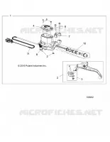 FRENO FRONTAL BRAKE LEVER AND MASTER CYLINDER