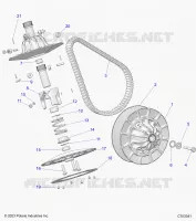 TREN, SECONDARY CLUTCH