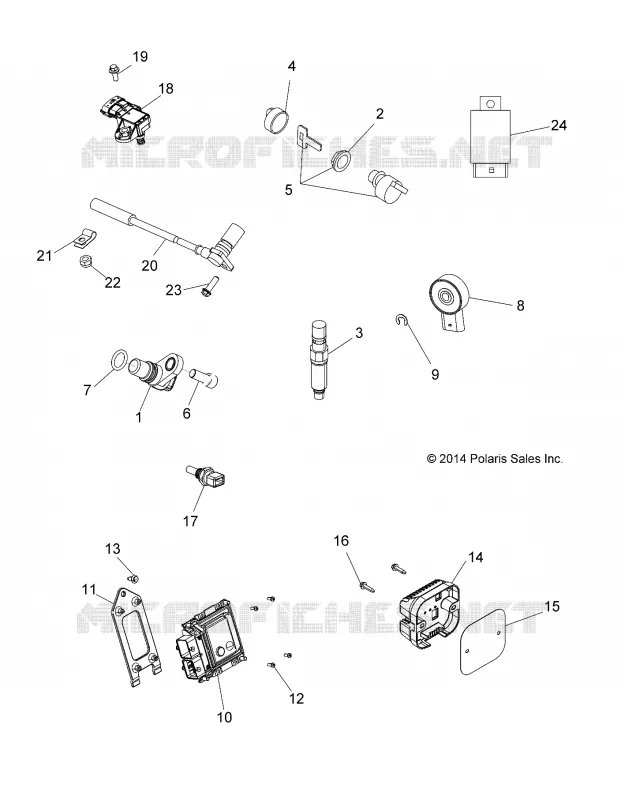 ELECTRICA, SWITCHES, SENSORS AND ECM