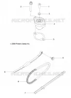 MOTOR, TENSIONER, CAM CADENA