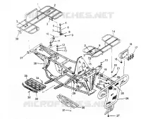 PARACHOQUES / TRANSPORTIN MOUNTING  4X4 400L W948140 (4926772677A007)