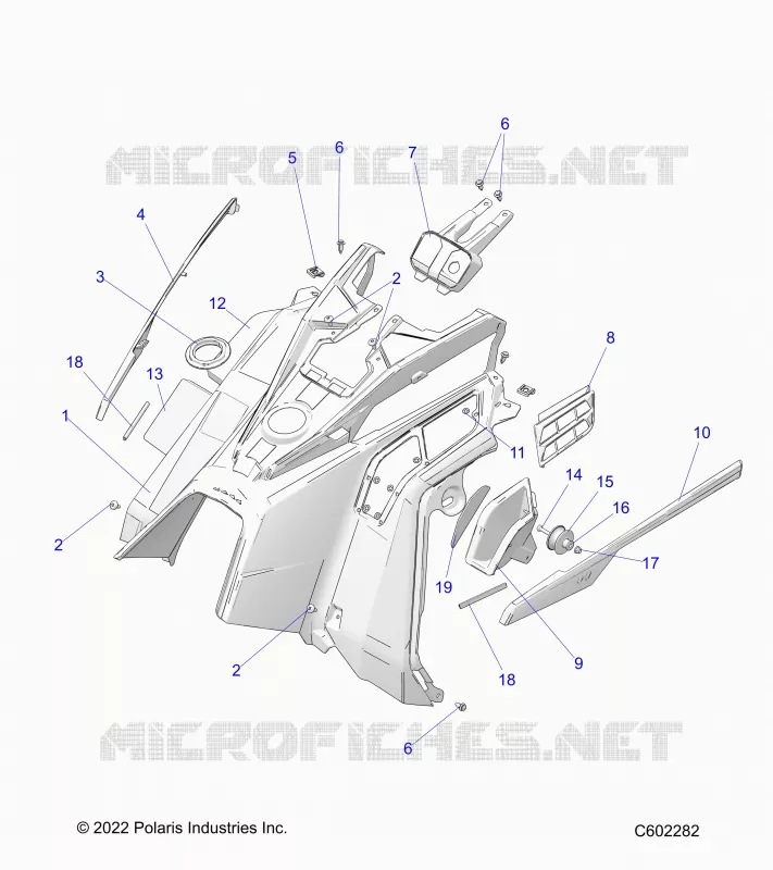 FAIRING MEDIO