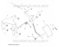 pedal del acelerador