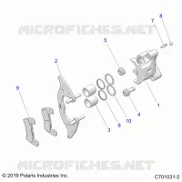 FRENO FRONTAL CALIPER