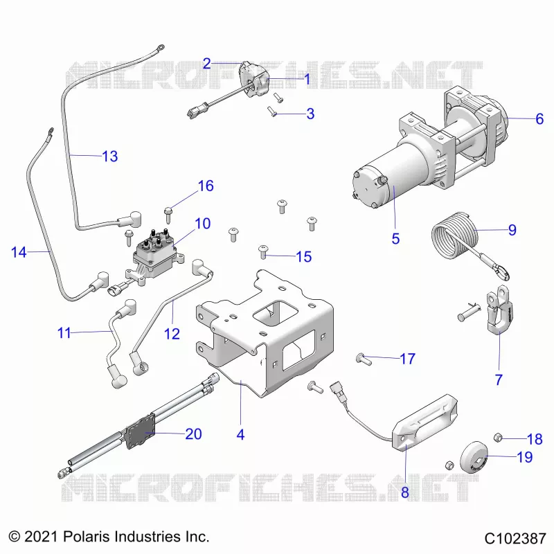 CHASSIS, CABRESTANTE