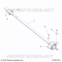 TREN, REAR PROP SHAFT