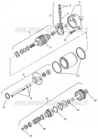 MOTOR DE ARRANQUE Magnum 2X4 W97AA42A (4940704070D005)