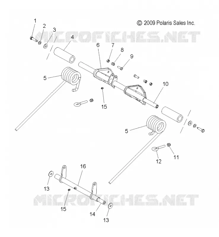SUSPENSION, TRASERO ARM PAR and PIVOT ARM