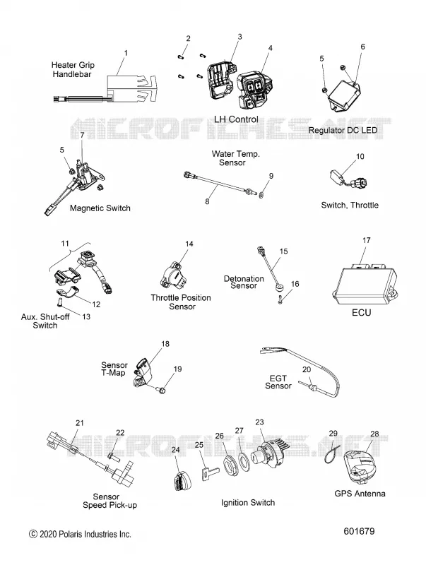 ELECTRICA, SWITCHES, SENSORS AND COMPONENTS