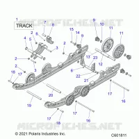 SUSPENSION TRASERA AND TRACK