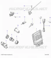 ELECTRICA, SWITCHES, SENSORS, ECU AND CONTROL MODULES