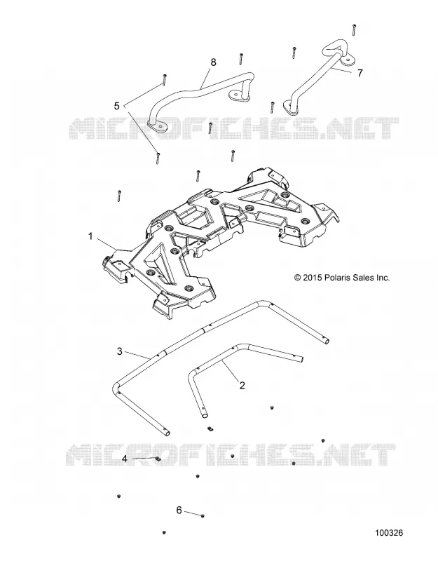CARROCERÍA POSTERIOR RACK AND HAND GRIPS