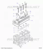 ENGINE, TAPA DE LA VÃLVULA