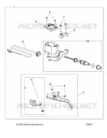 BRAKES, FRONT BRAKE LEVER AND MASTER CILINDRO