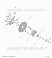 GOBIERNO, FRONT HUB AND SPINDLE