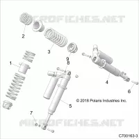 SUSPENSION, CHOQUE FRONTAL MOUNTING