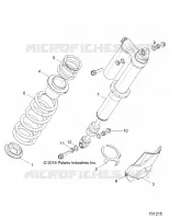 SUSPENSION TRASERA SHOCK MOUNTING