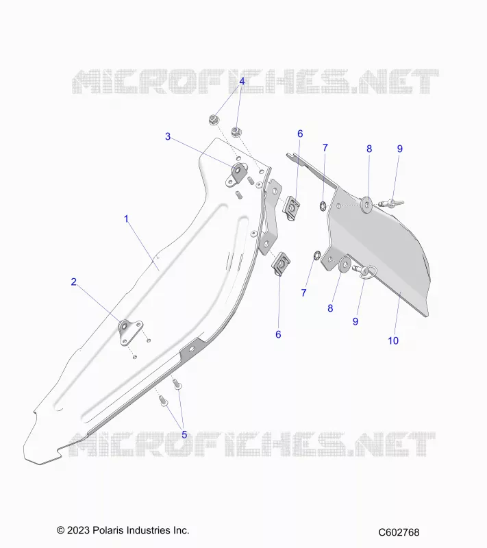 CHASSIS, PROTECCIÃ³N DEL EMBRAGUE ASM. AND SHIELD