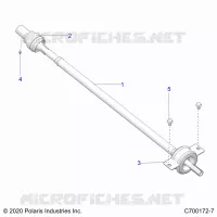 TREN, REAR PROP SHAFT