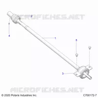 TREN, REAR PROP SHAFT