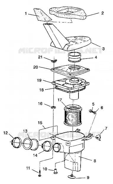 CAJA DE AIRE 4X4 350L S938139 (4924342434010A)