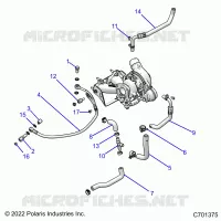 ENGINE, TURBO, COOLING AND OIL