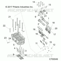 ENGINE, CULATA AND VALVES