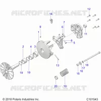 TREN, PRIMARY CLUTCH