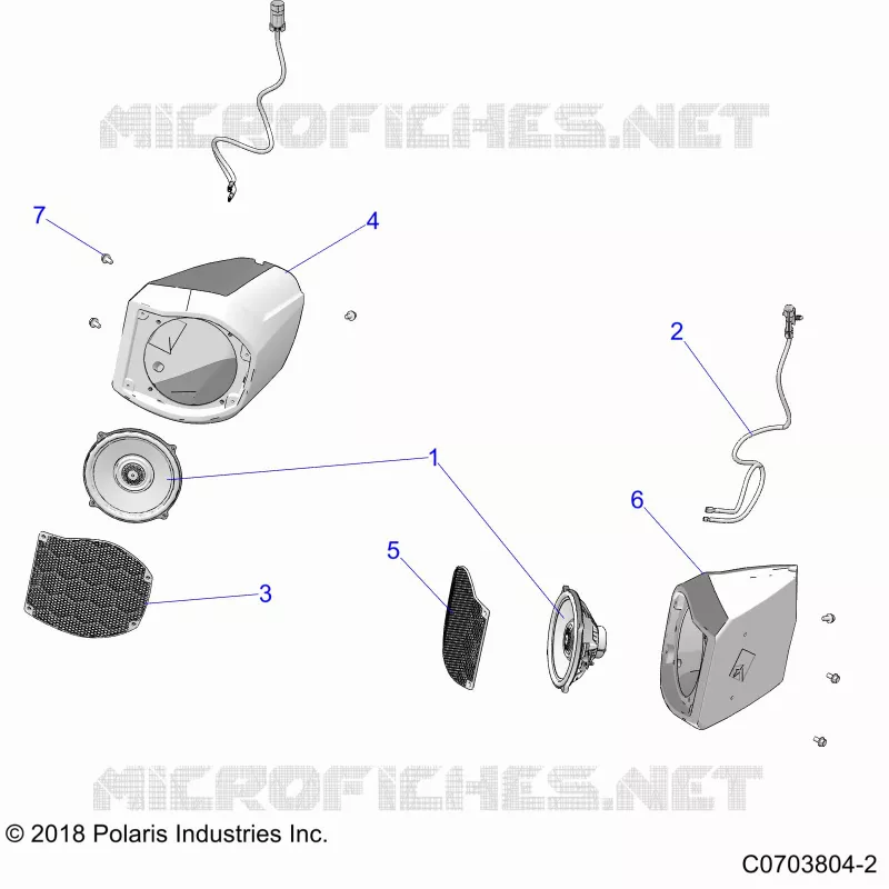 ELECTRICA, AUDIO, FRONT SPEAKER
