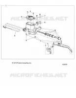 FRENO FRONTAL BRAKE LEVER AND MASTER CYLINDER
