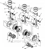PISTÓN Y CIGÜEÑAL RXL TOURING E940869 (49274327430036)