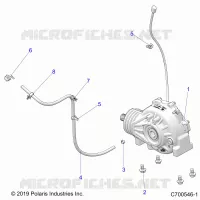 TREN, FRONT GEARCASE MOUNTING