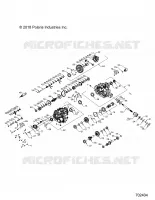 DRIVE TRAIN, PRINCIPAL GEARCASE