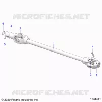 TREN, FRONT PROP SHAFT