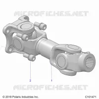 DRIVE TRAIN, PROP EJE TRASERO