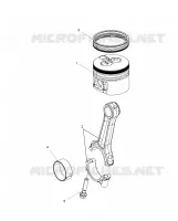 MOTOR, CONNECTING ROD AND PISTON SET