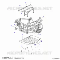 CHASSIS, MAIN FRAME AND ESQUÃD PLATES