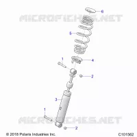 SUSPENSION TRASERA SHOCKS