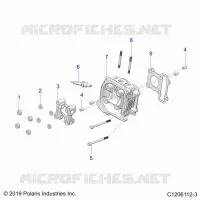 ENGINE, CULATA ASM
