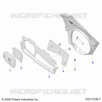 BODY, CLOSE OFF PANEL and ACCESS PANEL