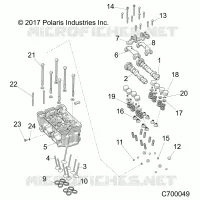 ENGINE, CULATA AND VALVES