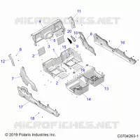 CARROCERÍA POSTERIOR CLOSEOFF, FENDERS AND FLOOR