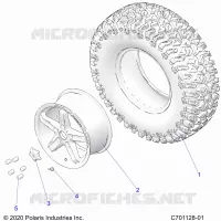 RUEDAS, FRONT/REAR