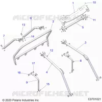 CHASSIS, CAB BASTIDOR
