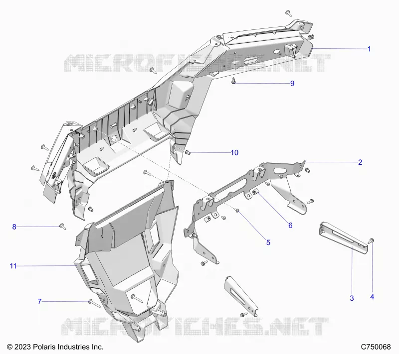 CARROCERÍA POSTERIOR BUMPER,
